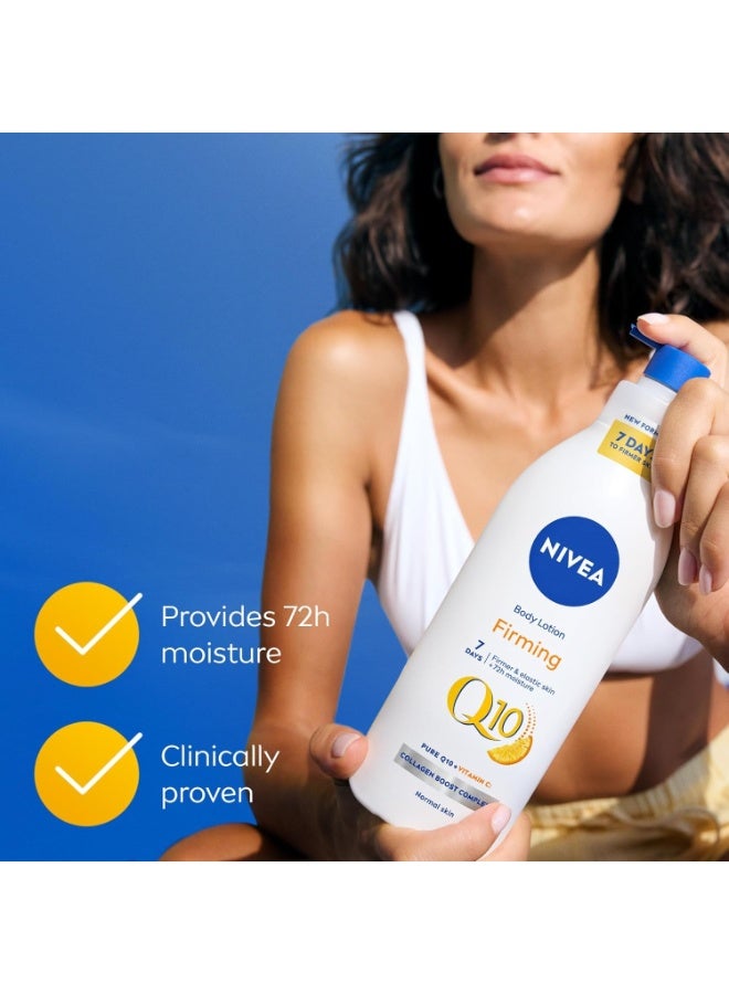 Nivea Q10 Firming Moisturizing Body Lotion + Vitamin C 250 ml - Image 3